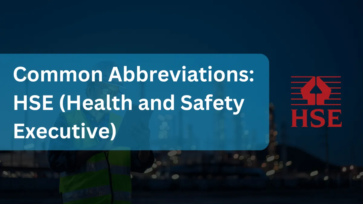 Health and Safety Executive